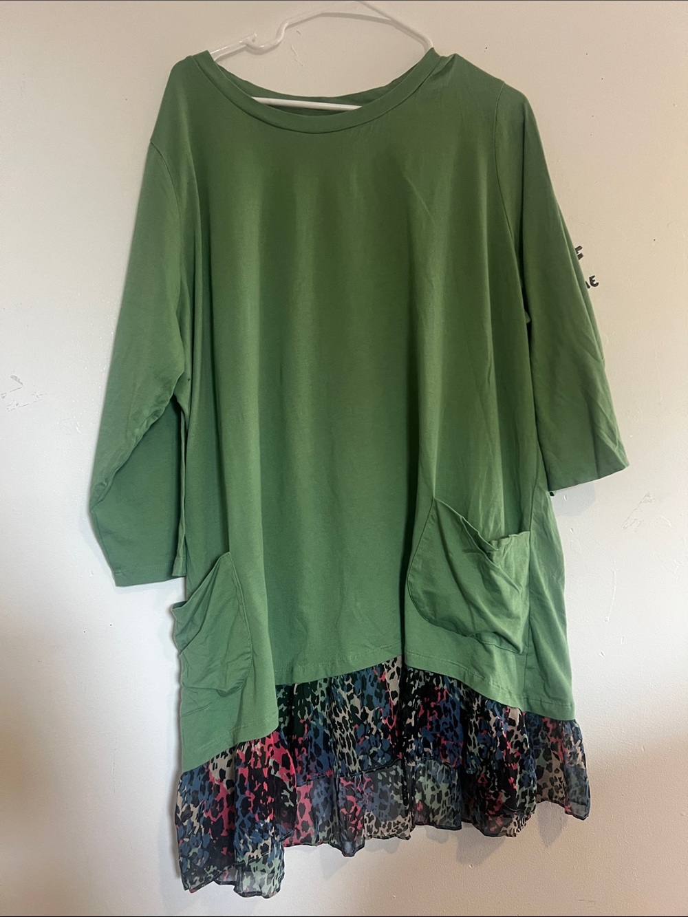 LOGO BY LORI GOLDSTEIN TUNIC DRESS SIZE 3X